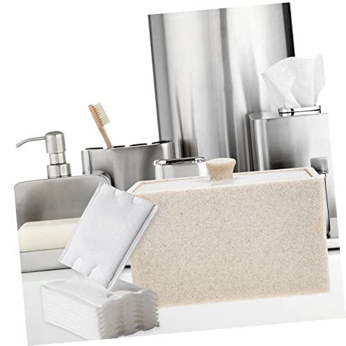Boîte coton démaquillant à compartiments POPETPOP avec couvercle pour cosmétiques - 7