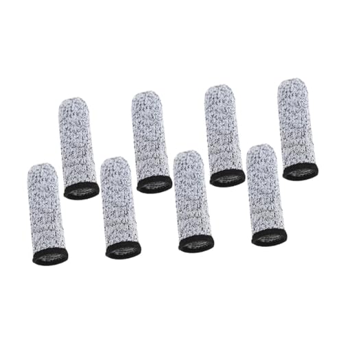 COLLBATH 4-Pack Cut Resistant Knitting Protectors Reusable Safety Gloves for Carving Crafting and Kitchen Use