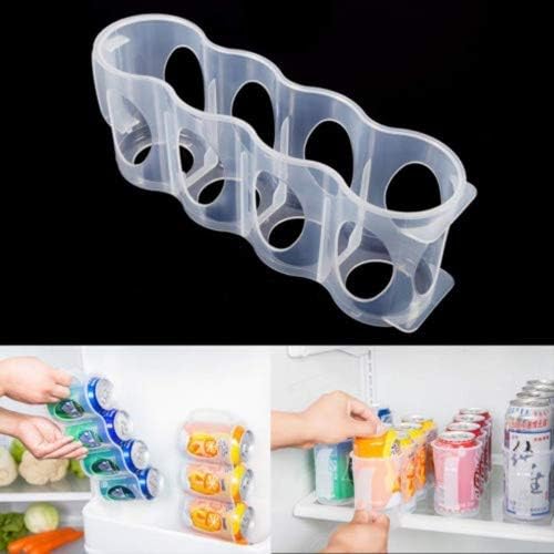 PDHU Practical Beer Soda Can Storage Box Kitchen Fridge Drink Bottle Holder Organizer