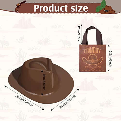 Satinior SATINIOR-COWBOY HAT-39 24 Pcs Cowboy Hat And Bags Set thumb #2
