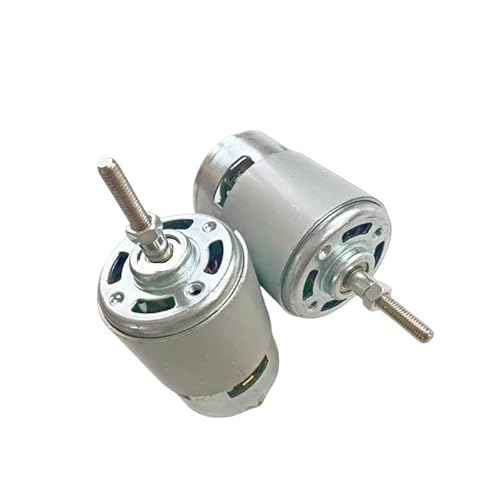 1個のリチウム電動芝刈り機アクセサリー755 DCモーター12V 21Vコードレス除草機5mmネジ付きシャフト電動モーター