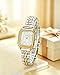 Imagen de CIVO Reloj Mujer Oro Plata: Relojes Mujer Impermeable Acero Inoxidable Elegante