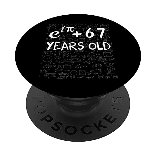 66 cumpleaños regalo Identidad de Euler matemático 66 años PopSockets PopGrip Intercambiable
