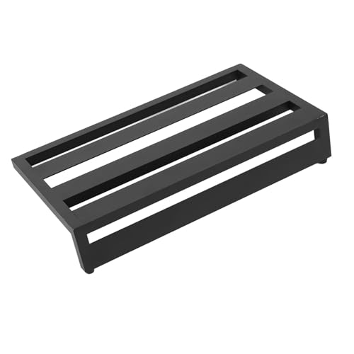 Aluminum Alloy Guitar Pedal Board, Lightweight Portable Effect Pedalboard with Carry Bag, Ideal Replacement Parts for Guitar Supplies, Easy to Use and Store