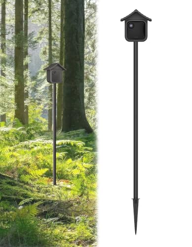 Spike Pole Mount für Blink Outdoor 4/Outdoor 2K+ (neueste Generation) Höhenverstellbarer Erdspieß mit Silikon-Schutzhülle für Out door-Sicherheitskameras Einfache Montage im Garten Rasen oder Beet