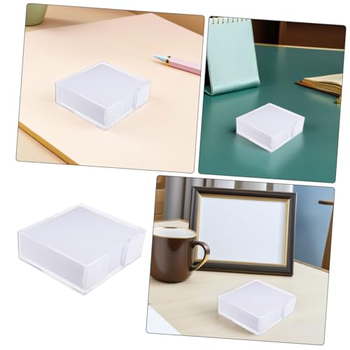 Bloc-notes transparent pour organisateur de papeterie à la maison