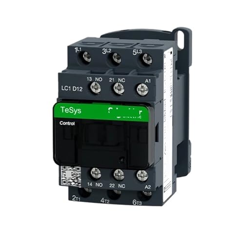 Contacteur tripolaire triphasé résout les coupures moteur LC1D12A bobine CA 48V 220V