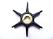 Boat Engine Water Pump Impeller 277181 434424 0277181 0434424 777819 0777819 18-3001 for Johnson Evinrude BRP OMC 3HP 4HP 5HP 5.5HP 6HP 7.5HP 2-Stroke Outboard, for Mallory 9-45216 /for GLM 89580
