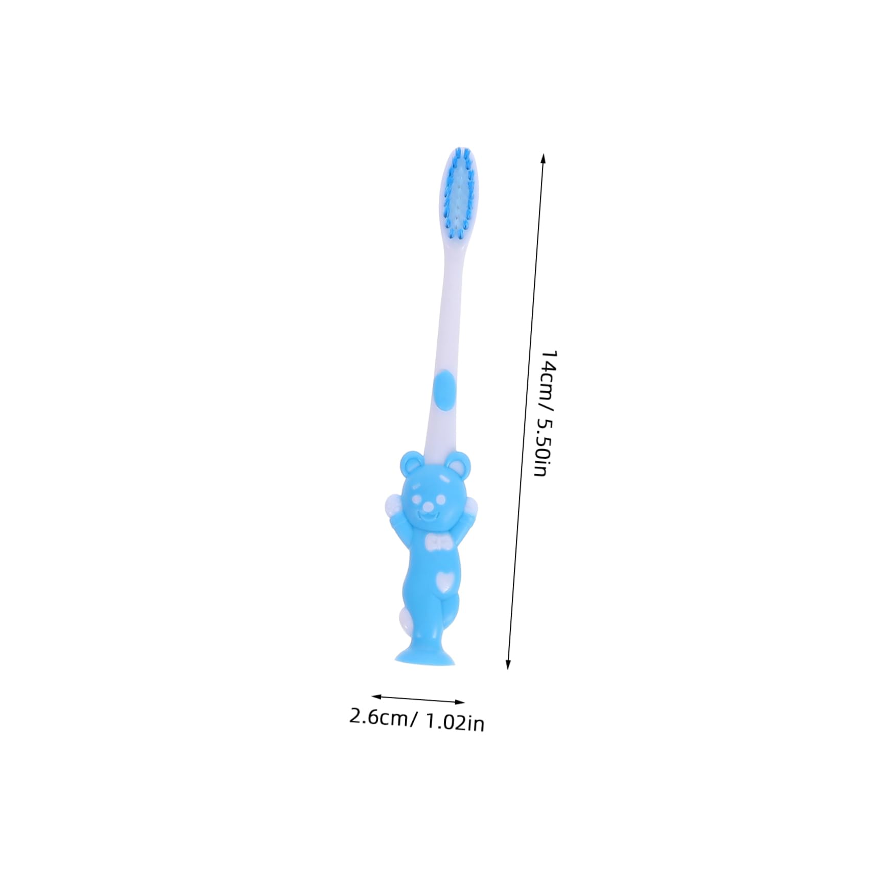 minkissy Boys Toothbrush Baby Toothbrushes 32pcs Soft Toothbrush Set Fine Bristles Suction Cup Feet Boys and Girls Travel Kit