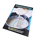 Libro de recetas de cocina con semen, regalo para novio, esposa, papá, él, hombre, ella, marido, divertido, amante grosero, cumpleaños, día de valencias, mujeres, adultos, Navidad, regalo de Papá