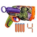 Nerf Marvel Hulk Dart Blaster | 4 Nerf N1 Foam Darts | Hulk-Inspired Blaster Skin Designs | Kids Gifts |Outdoor Toys & Games for Ages 8+ (Amazon Exclusive)