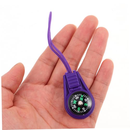 Brújula portátil con cordón 50 piezas para camping miniatura 4
