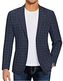 COOFANDY Men's Blazer Jacket Fashion Modern Western Sport Coat Big and Tall Dress Suit Coat