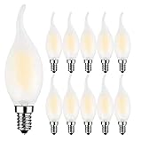 【Nicht dimmbare Vintage LED-Lampe】 360-Grad-Abstrahlwinkel, 230V AC, warmweiß 2700K, Lichtmuster Wie Glühlampen.