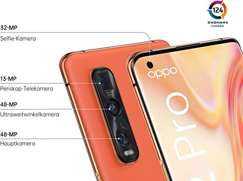 OPPO Find X2 Pro - Smartphone 512GB, 12GB RAM, Single Sim, Orange