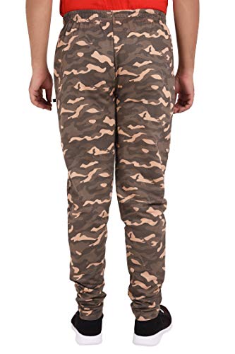 Image of Neo Garments Men's Cotton Solid Regular Fit Trackpants /Jogger /Trouser with Side Pockets