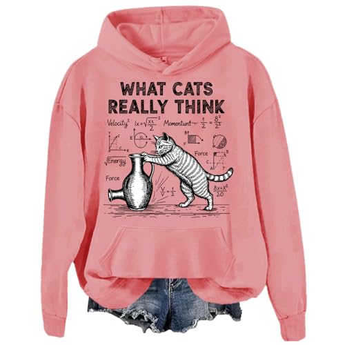 Antidaa What Cats Really Think Sweatshirt & Hoodie Unisex Funny Graphic Pullover Top3