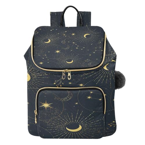 Sac à dos femme léger motif lune mystique pour en finir avec les sacs lourds et inconfortables