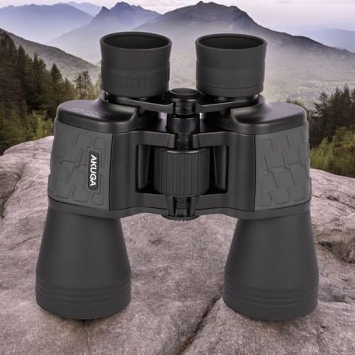 Image of Binoculars for Long Distance 10 x 50 Binocular for Adults | Wide Eye Peice | FMC Green Coating | BAK 4 Glass | Binoculars for Bird Watching,Wildlife,Safari (Black)