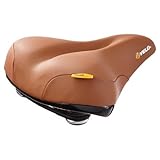 mit Spezialschaum Velo Plush Fahrradsattel, braun, 264 x 220 mm