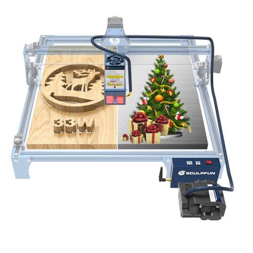 Aggiornamento da S9 a S30 Ultra 33W: aiuta ad aggiornare le funzioni principali da S9 a S30 Ultra 33W. Il pacchetto include il laser S30 Ultra 33W, la scheda madre S30 Ultra, la pompa dell'aria S30 Ultra, il tubo dell'aria, l'interruttore finale, l'alimentatore S30 Ultra, cavo, set di viti, kit di manutenzione laser e altre parti importanti.