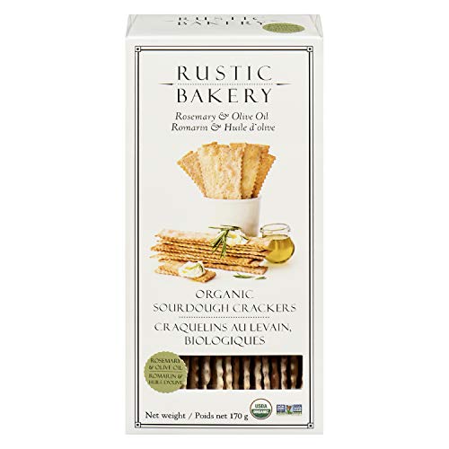 Rustic Bakery, Flatbread Rosemary Olive Oil Organic, 6 Ounce