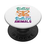 Luftballon Ballonkünstler Modellierballon PopSockets mit austauschbarem PopGrip