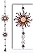 Produktbild Girlande Sonne mit Glocke Metall/Acrylglas