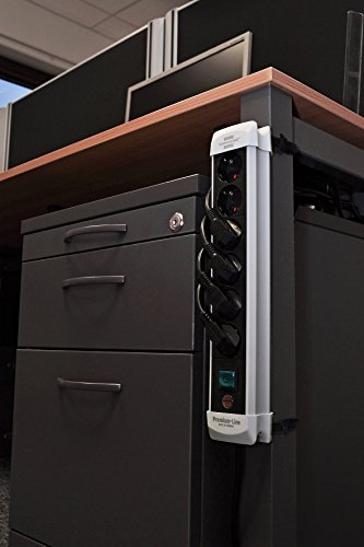 Brennenstuhl 1951180100 Premium-Line 8-voudige Stekkerdoos (Stekkerblok met schakelaar en 3m kabel - 45° hoek van de… - Image 4
