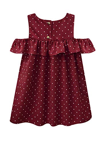 Image of A.T.U.N. (All Things UBER Nice) Girls Cotton Empire Waist Knee Length Sleeveless Casual Dress