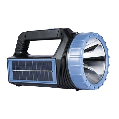 Accessoires de camping : lampe torche solaire rechargeable USB à forte puissance lumineuse