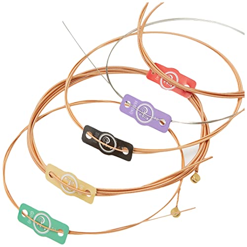 Adamas Cordes Guitare Acoustique Nuova Phosphor Bronze Coated Boule en laiton massif Light .012-.053 1818NU – vue 2