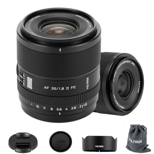 VILTROX 35mm F1.8 II EVO FE APO �\�j�[E�}�E���g�p�A�t���T�C�Y����a�P�œ_�I�[�g�t�H�[�J�X�����Y�i�\�j�[�J���� A7IV ZV-E1 A7CII FX3 A1 A9 A9II ZV-E10�Ή��j