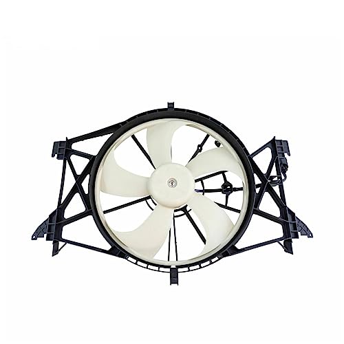 GMLFO 1pc Engine Radiator Cooling Fan Assembly Set for Dodge for Ram 1500 4.7L/5.7L 2009-2010,for Ram 1500 5.7L 2011-2017 2500 5.7L 2011-2013 2500/3500 6.4L 2014-2017 3500 5.7L 2011-2012 LZY1217