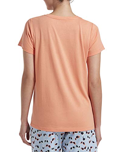 Image of HUE Women's 3 /4 Sleeve V-Neck Sleep Tee