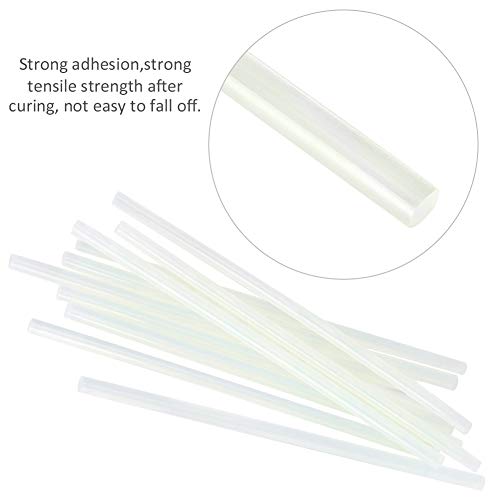 100 peças DIY bastões de cola quente, 7 x 200 mm bastões de cola quente, brinquedos de roupas para a