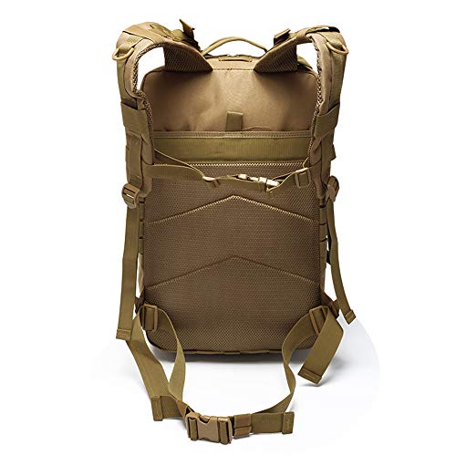 YUANZHOU Mochilas táticas masculinas de grande capacidade 40 l – Sacos militares para uso ao ar livr