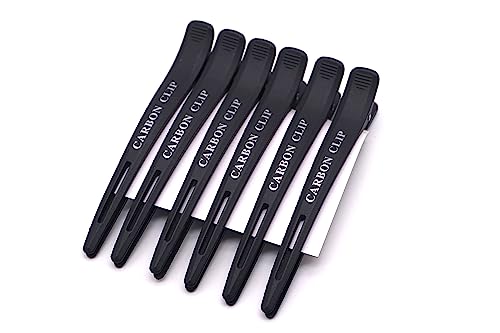 Kit Clip Presilhas Grampo de Cabelo Bico De Pato De Carbono Altamente Resistente Para Progressiva e