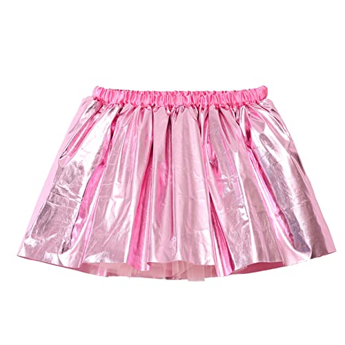Baby Girls Layered Tulle Inner Tutu Skirt Toddler Girls Rainbow Tutu Skirts Princess Skirt Party (Pink, 18-24 Months)