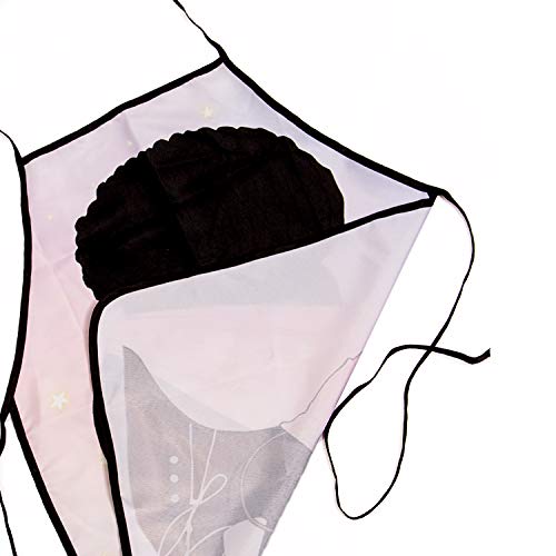 Dzglobal African Women Painting Art Apron - Pink Fantasy Background Bib Apron With Adjustable Neck For Men Women,Suitable For Home Kitchen Cooking Waitress Chef Grill Bistro Apron #TOP2