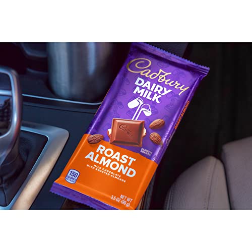 Image of CADBURY DAIRY MILK Roast Almond Milk Chocolate Candy Bar, 3.5 oz (Pack of 2)