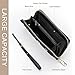 Fashion Long Wallet with Hand Strap, Adult Smooth Clutch Wallets for Women Men Daily Use, Wear Resistant and Reusable, Japanese Sushi Black
