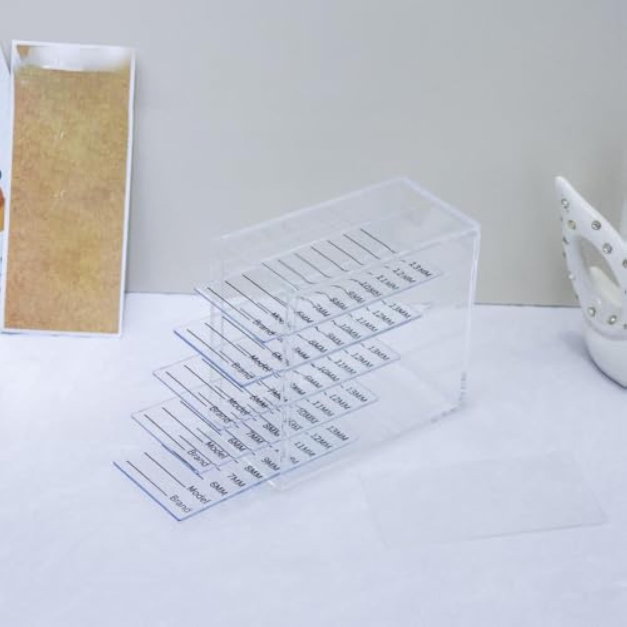 Eyelash Storage Box Makeup Organizer