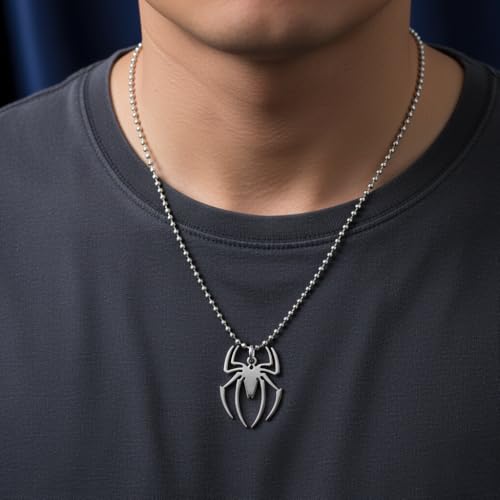 Image of Anti-Tarnish Stainless Steel Necklace for Men, Stylish Pendant Necklace, Men's Jewellery for Gifting