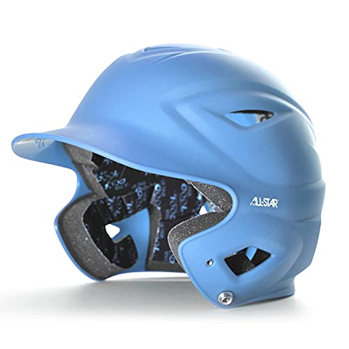 All-Star BH3000-MSB Matte Finish OSFA System 7 Batter's Helmet (6 1/2-7 3/4) SB