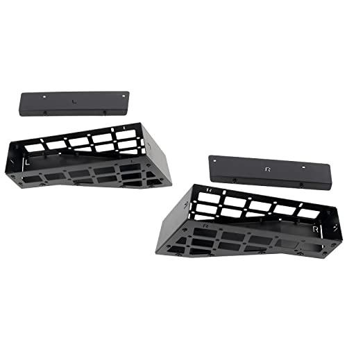 HIGH FLYING for Jeep Wrangler JK 4dr 2007-2017 Car Accessories Modular Storage Trunk Organizer L+R Molle Storage Boxes*2 Luggage Carrier Aluminum Alloy