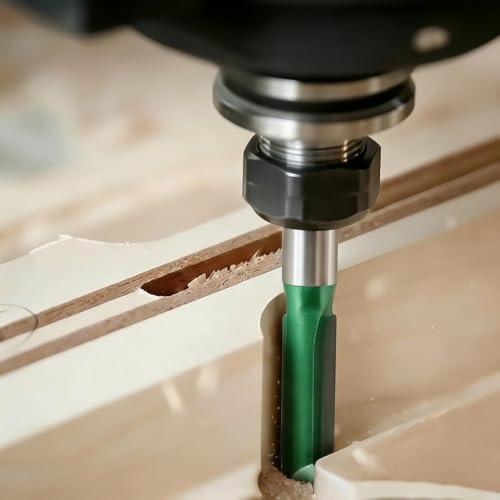 Fresa recta para router ideal en la fabricación de muebles y proyectos creativos de madera 2