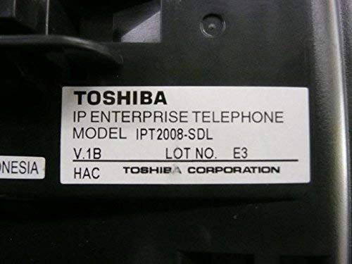 Teléfono IP Toshiba IPT2008-SDL certificado miniatura 2