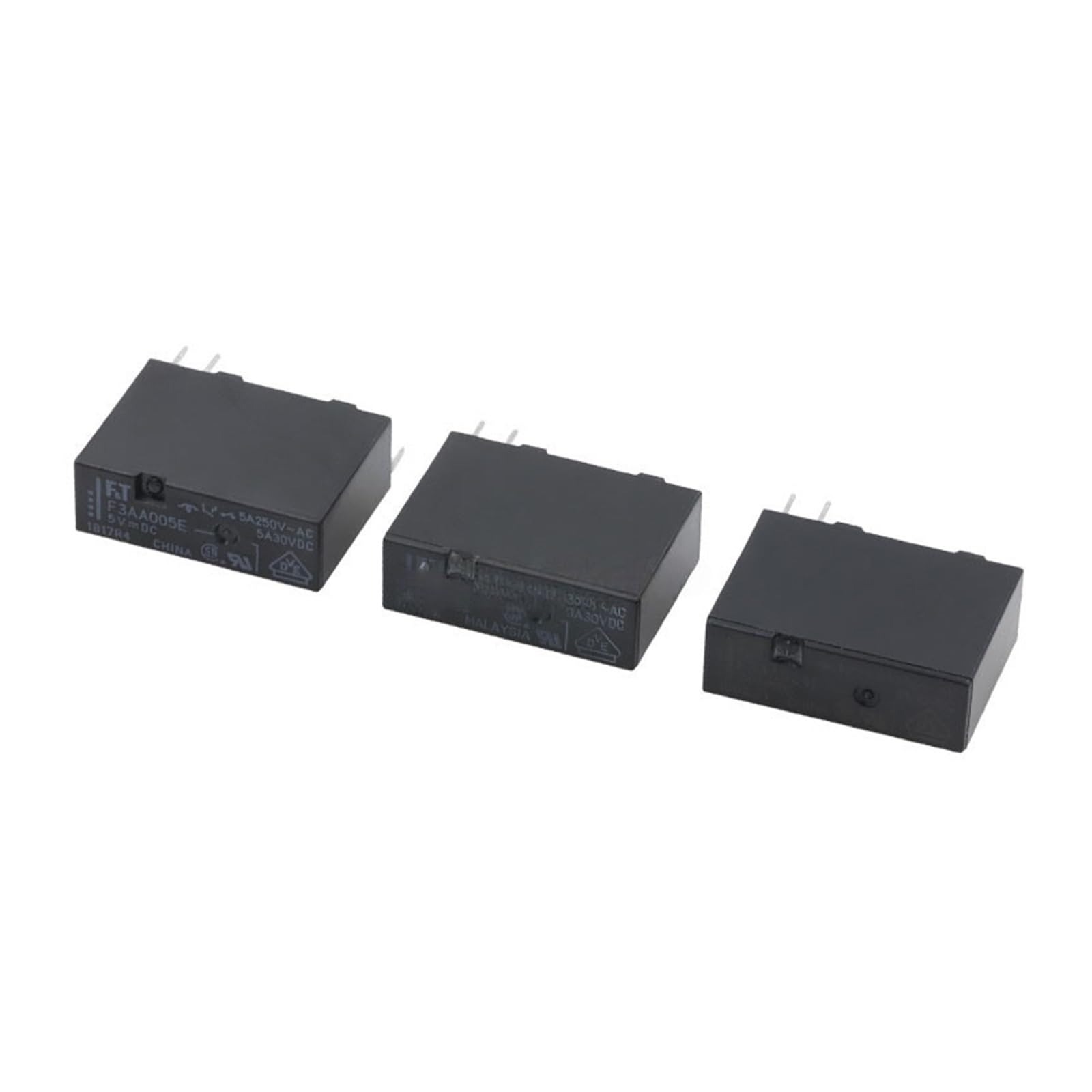5 pezzi Relè FT FTR- F3AA005E F3AA012E F3AA024E Relè di potenza a 4 pin 3A 5V 12V 24V F3AA 005E 012E 024E(F3AA024E (24V))