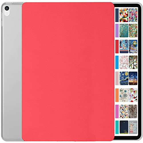Image of DuraSafe Cases for iPad Air 3rd Gen 10.5 Inch 2017 /2019 [ PRO 10.5 Air 3 ] A1701 A1709 A1852 A2152 A2123 A2153 A2154 Slim Hard Shell Protective Stand Cover - Red